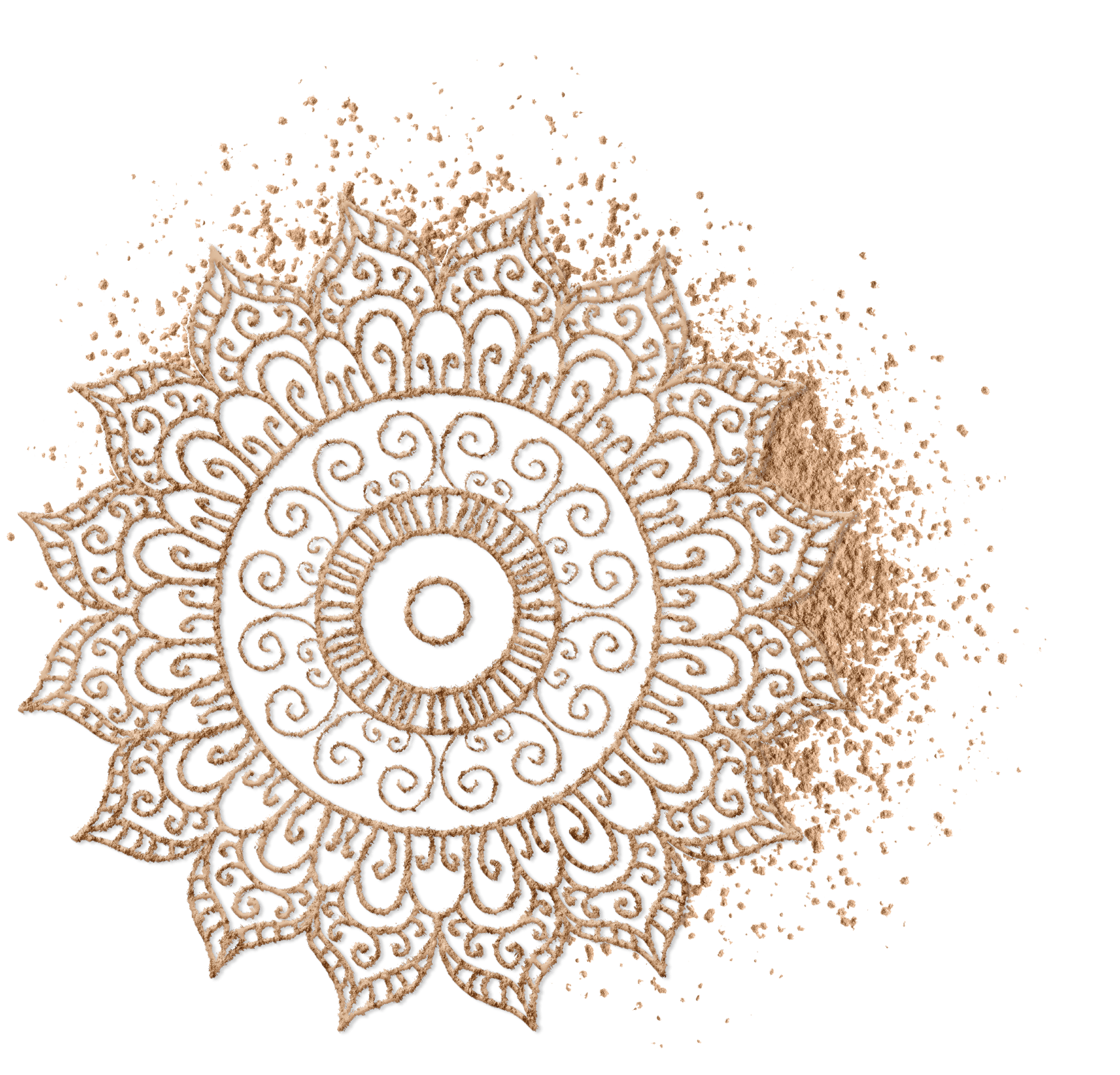 Milk tea background element